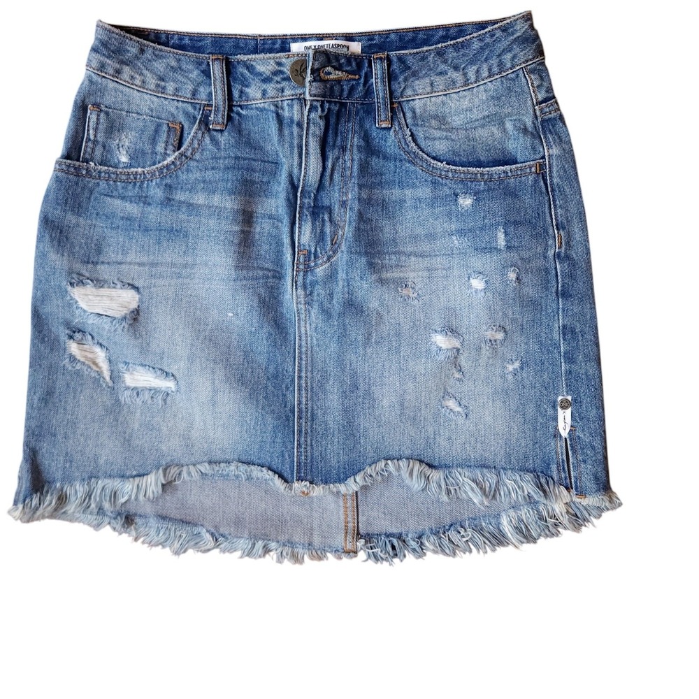 ONE x One Teaspoon 2020 Mini Skirt Women US 5 Revolve NWT $145
